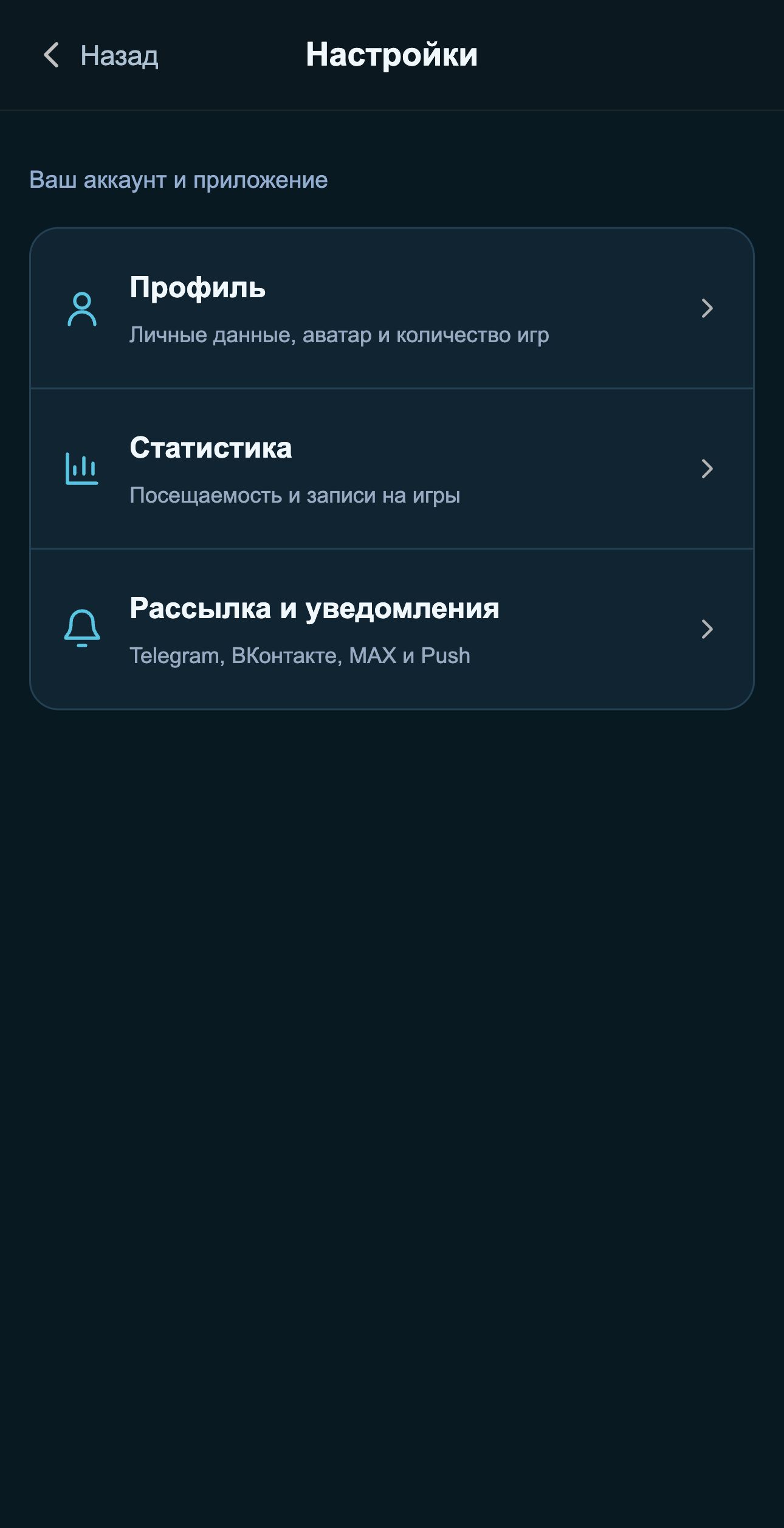 SSSPORT PWA приложение — Настройки PWA приложения, iPhone 16 Plus